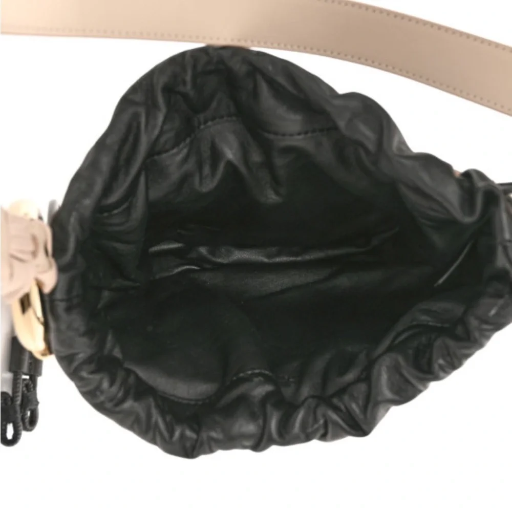 Chloé Mate Small Leather Drawstring Hobo Crossbody Bag NWT